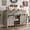 Retro Gray, variant on Buffet Cabinet with 2 Sliding Barn Doors and 3 Drawers,Farmhouse Wood Coffee Bar Cabinet with Removable Wine Rack for Kitchen,Living Room