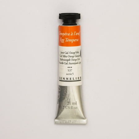 UPC: 3046450189664 | Sennelier Egg Tempera 21m Tube Cadmium Yellow Orange Genuine S5