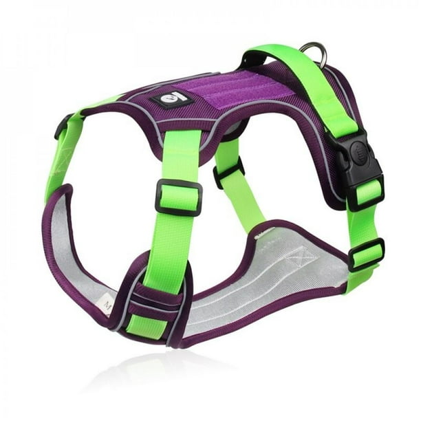Reflective Heavy Duty Dog Pet Harness Adjustable Padded Extra Big Large