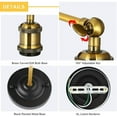 thumbnail image 5 of 2 Pack Wall Lamps 270° Adjustable Wall Sconces Fixtures Farmhouse for Bedroom, 5 of 8