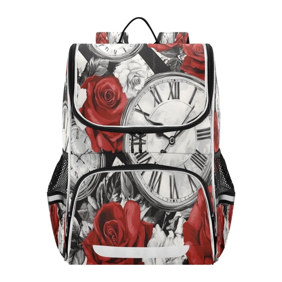 YAZAOO School Backpack Travel Bag Bookbags Bookbags Vibrant Memories Pattern