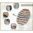 thumbnail image 6 of HOME WEAVERS INC Toilet Lid Cover, Machine Wash Seat Covers, 18x18, Coral, 6 of 9