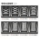 thumbnail image 4 of Cordones planos para zapatillas de deporte, cordones de tela de 8mm, 60-180cm, 1 par, 4 of 4