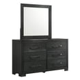 thumbnail image 3 of Picket House Furnishings Kenn Queen Panel 5PC Bedroom Set in Black, 3 of 18