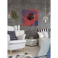 thumbnail image 3 of Curious Sloth Painting Print on Wrapped Canvas, 3 of 7