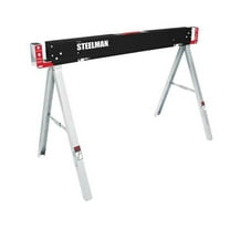 Steelman Sawhorse,Work Table,47 in.,Steel 67103-G