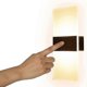 thumbnail image 1 of Aplique de pared para interiores con interruptor, funciona con pilas, lámpara de pared LED recargable por USB, luz nocturna para habitación infantil con control táctil., 1 of 5