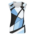 thumbnail image 4 of WRKEKC Summer Tank Tops for Women Print Sleeveless Loose Fit V-Neck Cami Racerback Tank Breathable Daily Lounge Top, 4 of 4