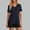 ☁124-Navy, variant on Xuyuer Womens UPF 50  V Neck T-Shirt Sun protection Short Sleeve Casual Workout Shirts Soft Summer Basic Tee Tops