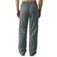 thumbnail image 4 of ZVNAΖH Men's Tear Away Pants 2 Side Snap Open Bottom Sweatpants Loose Fit Casual Post Surgery Pants with Pockets, 4 of 6