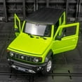 thumbnail image 2 of 1:24 Jimny Off Road SUV Alloy Metal Diecast Model Vehicle Sound & Light Collection Display Hobby Decoration Gifts For Boy, 2 of 10