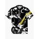 thumbnail image 3 of Camisa de calavera para hombre, camisa con estampado 3D de roca, de secado rápido, camisetas de manga corta, ropa informal de verano para hombre, camisas de moda callejera para niños, 3 of 4