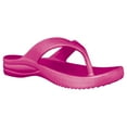 thumbnail image 1 of Toddlers' Dawgs Flip Flops Hot Pink Size 10, 1 of 1