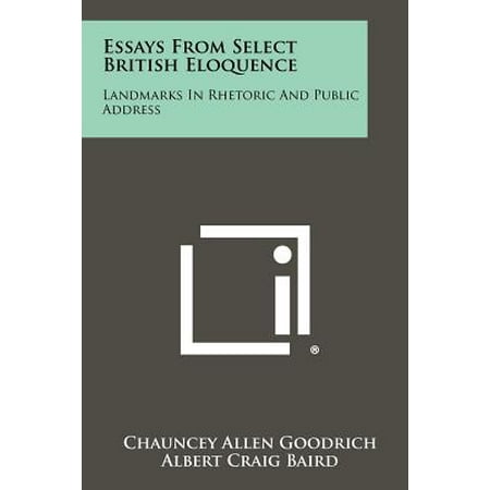Emerson essay rhetoric eloquence