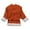 Orange, variant on YunPes Boys Girls Cable Knit Sweater Kids Thick Fleece Lined Mock Neck Long Sleeve Pullover Shirt Winter Warm Solid Tops