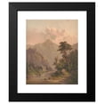 thumbnail image 2 of G. Morgan 12x14 Black Modern Framed Museum Art Print Titled - Source of the Delaware River (1872), 2 of 5