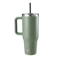 thumbnail image 3 of Buckland Adventure Gear 40 oz Stainless Steel Vacuum Insulated Handle Tumbler, Sage Green, 3 of 9