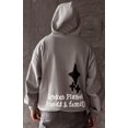 thumbnail image 4 of XINQIHANG Men's Hoodie Hip Hop Pullover Sweaters for Teenagers, 4 of 4
