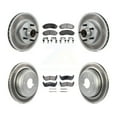 thumbnail image 1 of Transit Auto Front Rear Coated Disc Brake Rotors and Semi-Metallic Pads Kit for Car 2010-2011 Ford Ranger RWD KGF-102172, 1 of 8