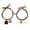 2PCS Couple Halloween Bracelet#3, variant on 2PCS Couple Halloween Ghost Pumpkin Handmade Braided Bracelet Fashion Jewellery-2PCS Couple Halloween Bracelet#3