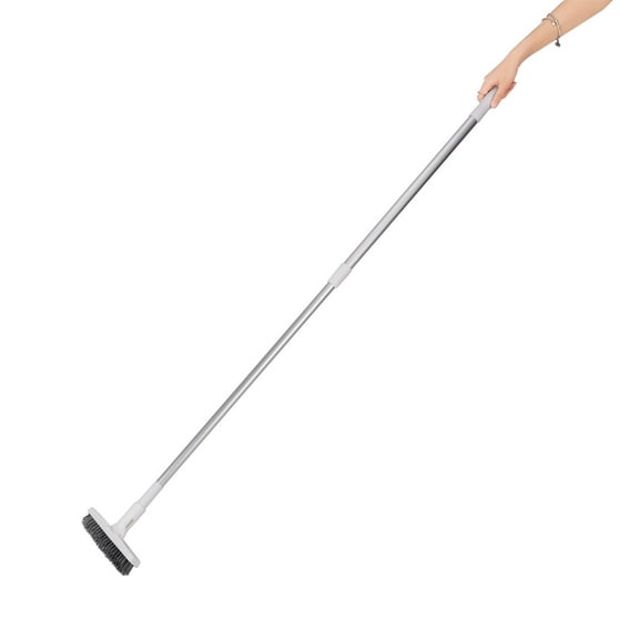 Bench Floor Scraper, Bristle Rotating Brush and Hard-to-Reach Area Swivel Head for Easy Access to Corners and Narrow Spaces, 1Pcs