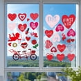 thumbnail image 4 of Valentines Day Decorations Heart Window Clings Decor,Large Red Pink Heart Tree Cupid Valentines Day Decor for Kids Home School Office Classroom,Wedding Birthday Party Supplies Gifts,9 Sheets, 4 of 5