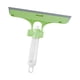 thumbnail image 1 of Limpiador de ventanas con escobilla de goma, limpiador de puertas de vidrio, limpiador de mano multiusos, portátil Verde, 1 of 9