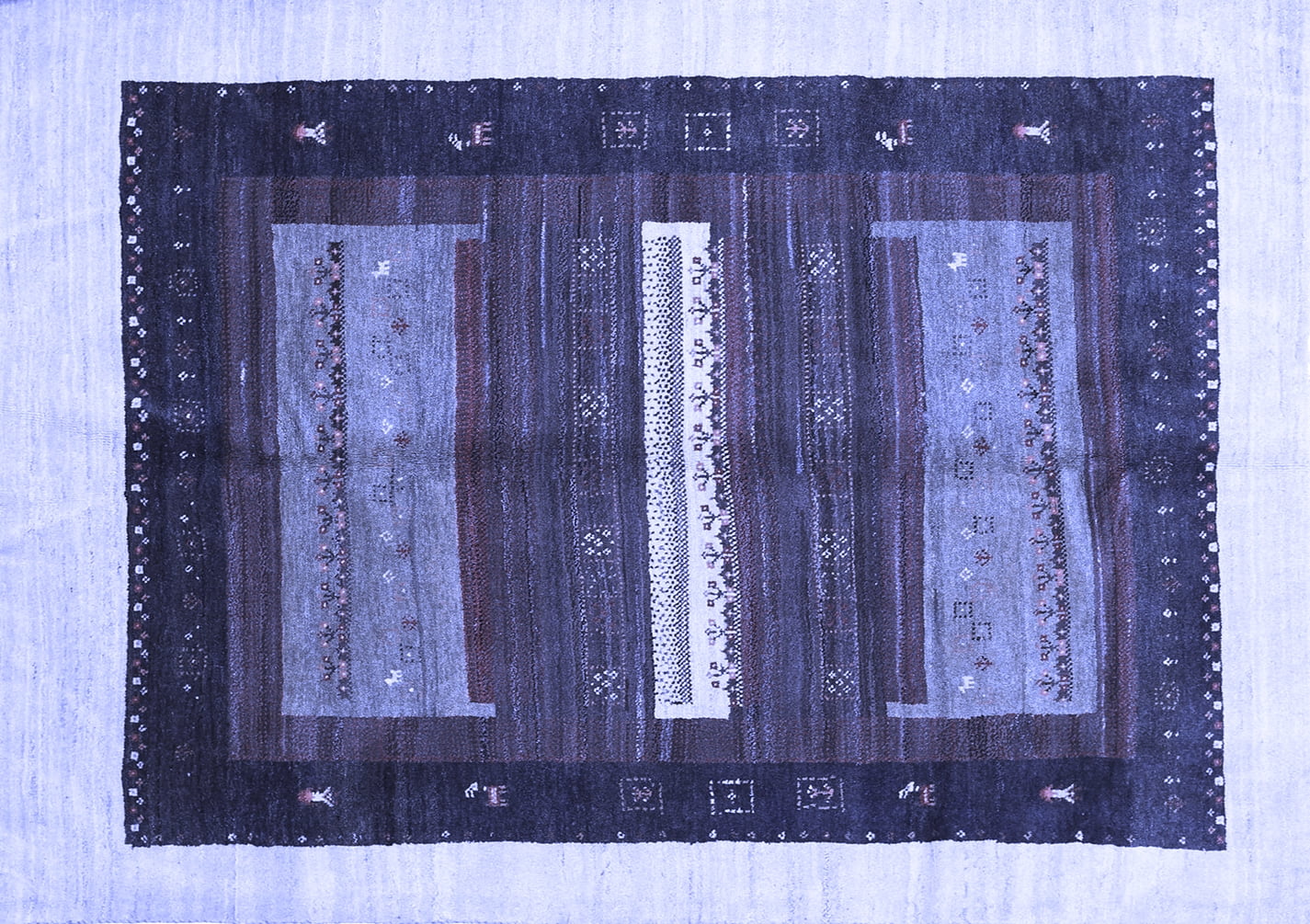 Ahgly Company Machine Washable Indoor Rectangle Abstract Blue Ahgly company machine washable indoor rectangle abstract blue