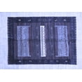 thumbnail image 1 of Ahgly Company Indoor Rectangle Abstract Blue Contemporary Area Rugs, 8' x 10', 1 of 4