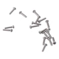 thumbnail image 3 of 100Pcs Pan Head Fasteners Cabinet Handle Knobs Cross Head 304 Stainless Steel Drawer Handle Phillips Drive Screws Machine Screws Knobs Screws M2 M2X10MM, 3 of 8