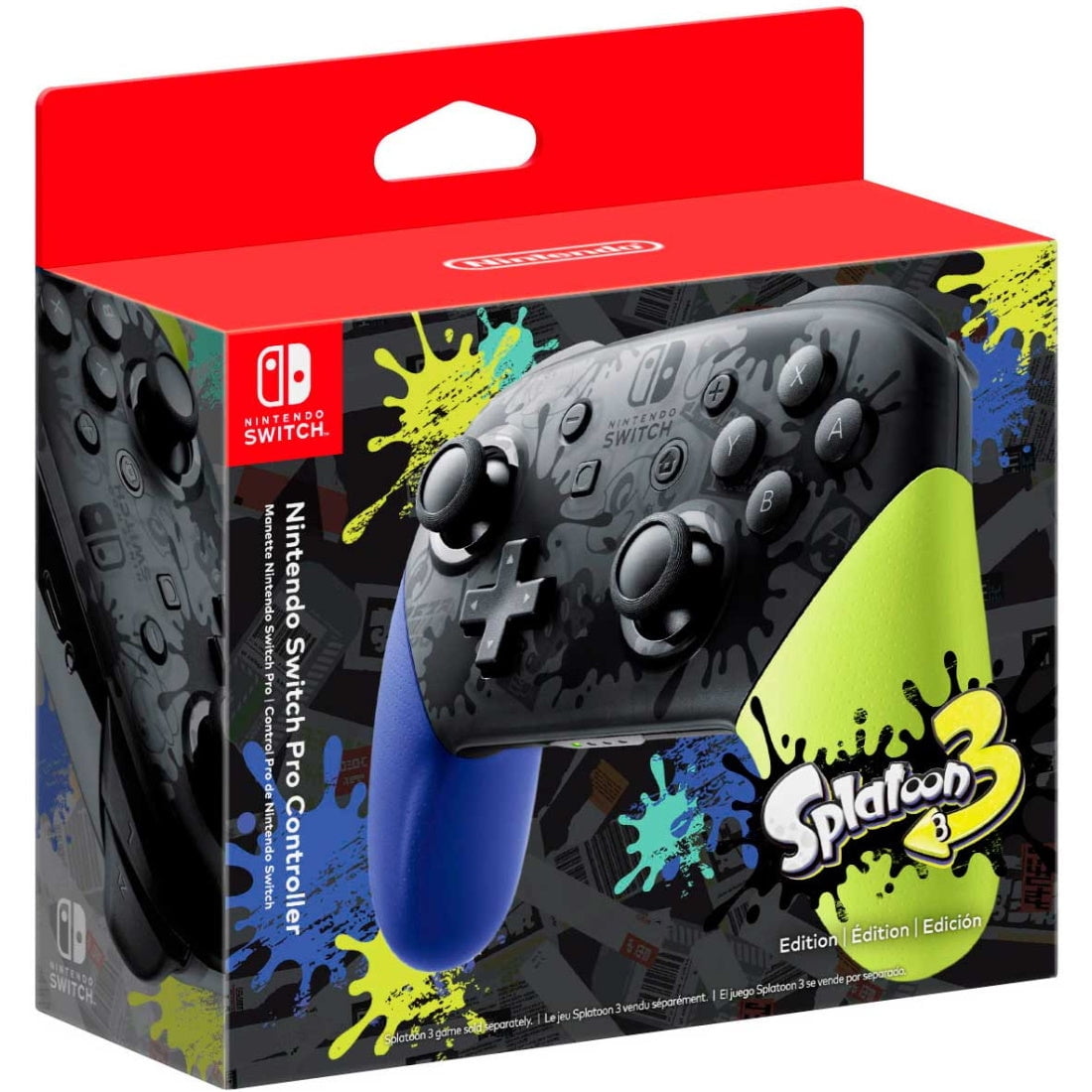 Splatoon 3 Edition Nintendo Switch Pro Controller [Nintendo