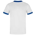thumbnail image 2 of Fan Originals Mens Leeds Retro V Neck T-Shirt, 2 of 5