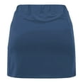 thumbnail image 4 of uublik Girls Athletic Skirt Navy Tennis Skirts Golf Skort Athletic Dance Running School Sport Skirts with Shorts Size 2T-12, 4 of 5