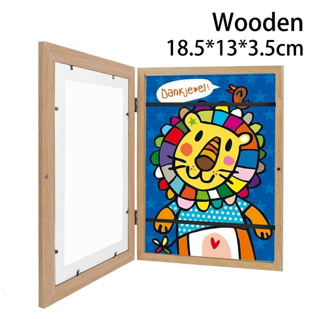 Heflashor Kids Frame Kids Frames Front Opening Kids Artwork A4 Picture