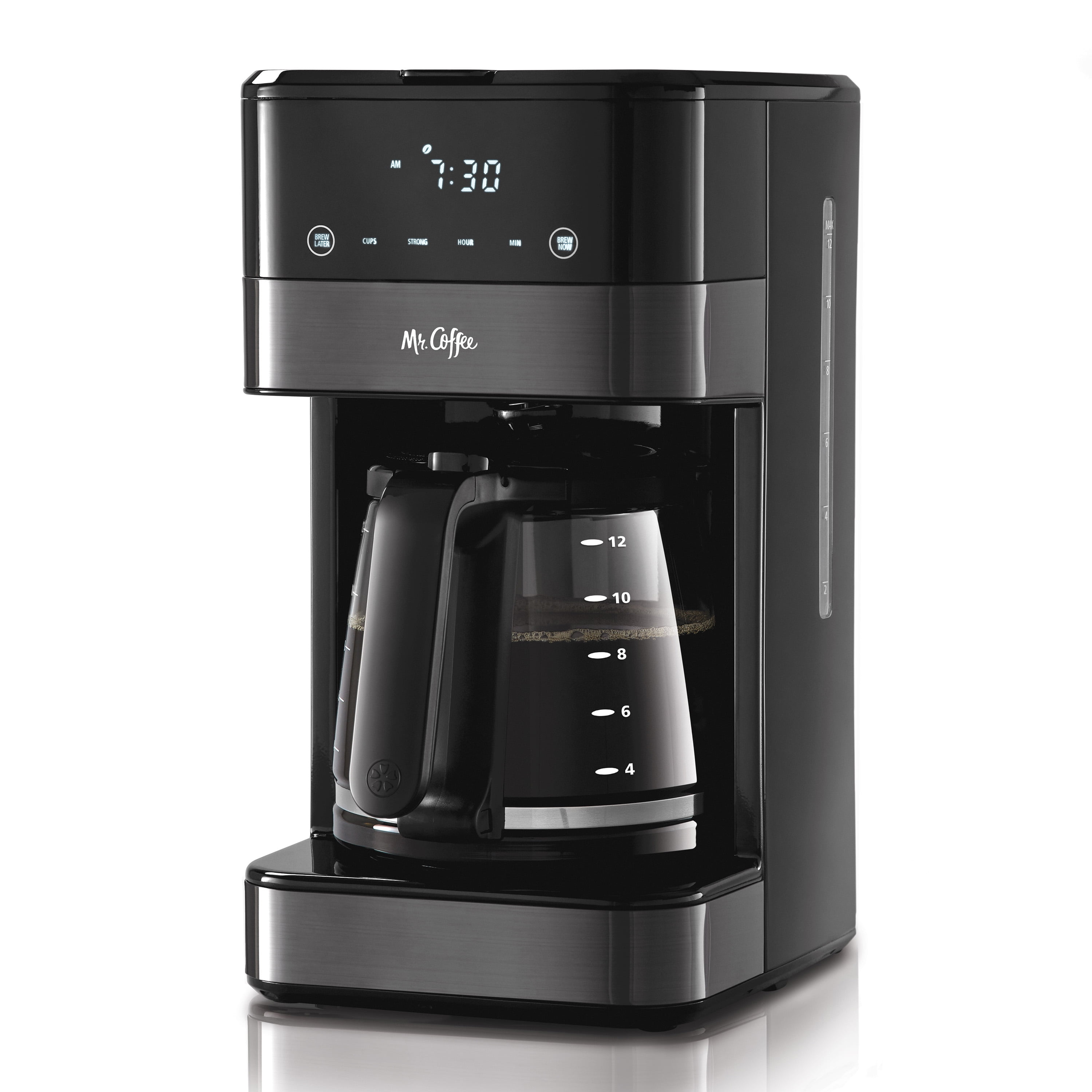 Mr. Coffee 12-Cup 97 oz. 3-Speed Programmable Blade Electric