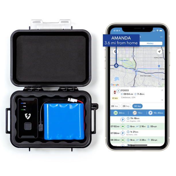 Lightning GPS AllinOne 4G Cellular LTE GPS Tracker (140Day