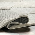 thumbnail image 4 of nuLOOM Marissa High/Low Diamond Tassel Area Rug, 5' 3" x 7' 6", Off White, 4 of 9