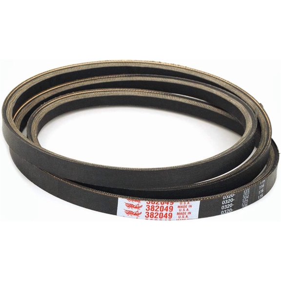 Grasshopper Lawn Mower MaxLife Belt, Designed to Specific Material, Dimensions, Shape, Construction and Pliability Standards That Ensure Superior Performance and Long Life,OEM Replacement Part 382049