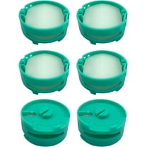 6 Pack 1541FC3000 Odor Neutralizer Technology Vacuum Replacement Cartridges Compatible with Shark AZ3000 AZ3002 HZ3000 HZ3002 IZ862H IZ562H ZD550 Vacuum Cleaner & Air Purifier, Teal, Original