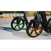 Razor A5 Lux Light-up Kick Scooter - Large 8 Wheels, Foldable, Lightweight, for Child and Teen