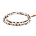 thumbnail image 3 of The Bead Chest 108 10mm Grey Bone Mala Beads - Handmade Fair Trade Nepal Prayer Rosary Beads Necklace for Mediation, Yoga, Jewelry Making, Crafts, 3 of 4