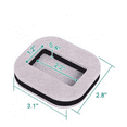 thumbnail image 1 of Furniture Wheel Stoppers, Non-Slip Caster Cups for Hardwood Floors, High-Density EVA Furniture Pads Protect Floors Reduce Noise Chair Bed Stabilizers, 1 of 4