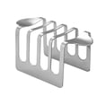 thumbnail image 4 of Mini Soporte para Tostadas, Rejilla de Enfriamiento, Herramienta de Exhibición Portátil, Organizador Rectangular, Soporte adería, Restaurantes 4 ranuras con asa, 4 of 8