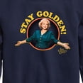 thumbnail image 3 of Golden Girls - Stay Golden - Toddler And Youth Crewneck Fleece Sweatshirt, 3 of 5