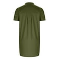 thumbnail image 6 of Elvqul Womens Plus Size Nightgowns Fashion Short Sleeve Collared Night Shirts Holiday Button up Nighty Green Nightgowns, 6 of 7