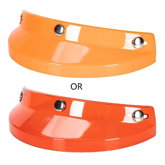 Huhudde Anti-UV 3 Snap-Button Visor Shield Lens Visor Flip Up Wind Shield for Open Face