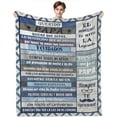 thumbnail image 1 of LHSHID Gifts for papa papa Birthday Gifts papa Gifts from Grandkids papa Gifts Father Birthday Gifts Dad Gifts for Birthday Thanksgiving Xmas Presents Grandpa Blanket 60"x80", 1 of 6