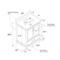thumbnail image 1 of Dorel Living DE20218 DHP Rion 30" Bathroom Vanity  Navy, 1 of 1