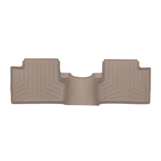 Fits 2015-2023 Jeep Cherokee Weathertech Floor Liner 455662IM FloorLiner HP; Molded Fit With Underside Nibs; Tan; Thermoplastic Elastomer TPE Injection Molded Material; 1 Piece