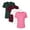Dark+Bright Color, variant on BELLA + CANVAS Women’s T-Shirts, Relaxed Fit Short Sleeve Jersey Tee 100% Airlume and Ring-Spun Cotton T-Shirt, Mixed Tees (Dark Color 4 Pack, XL)